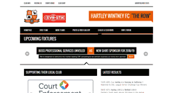 Desktop Screenshot of hartleyfc.com